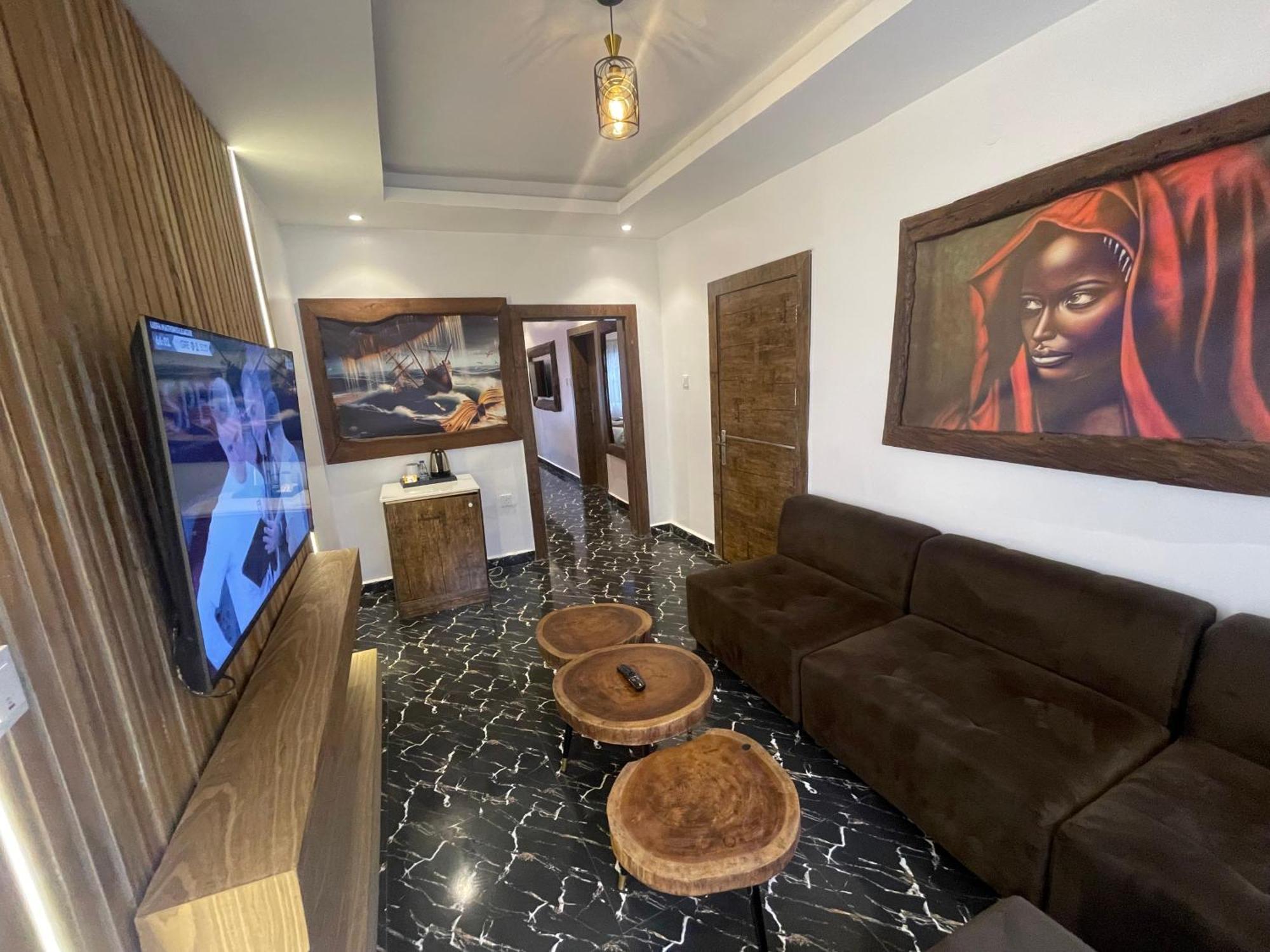 Presken Hotel @Villa Ikeja Exteriör bild